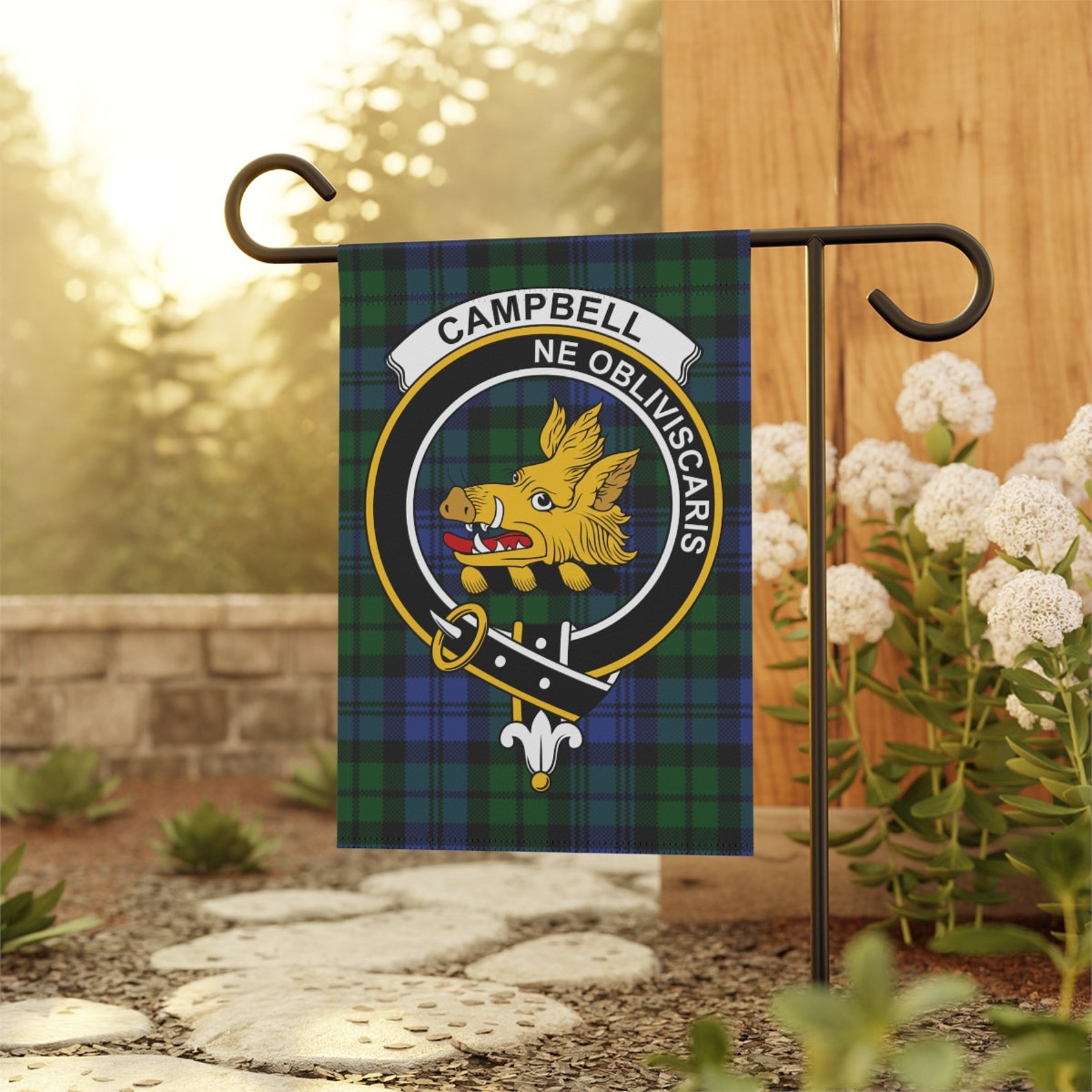 personalized-scottish-clan-crest-flag-scottish-clan-garden-etsy