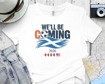 Maglietta della Coppa del Mondo di calcio scozzese 2026, magliette militari in tartan, maglietta da calcio scozzese, tifosi scozzesi, bandiere scozzesi, sostenitori scozzesi