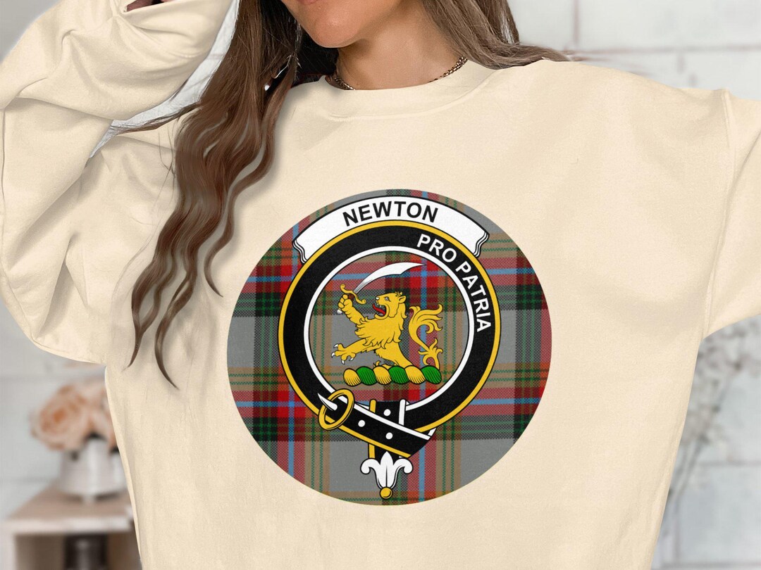 Newton Tartan Crest Long Sleeve Button Shirt main image 0