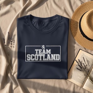Team Scotland T-Shirt: Scottish Lion Rampant Pride