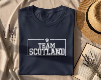 Camiseta del equipo de Escocia: Orgullo escocés del león rampante
