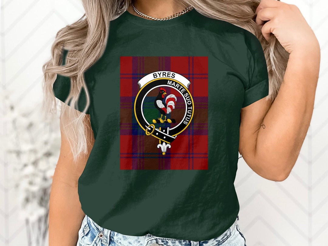 Byres (Byses) Tartan Crest Jogger Sweatpants