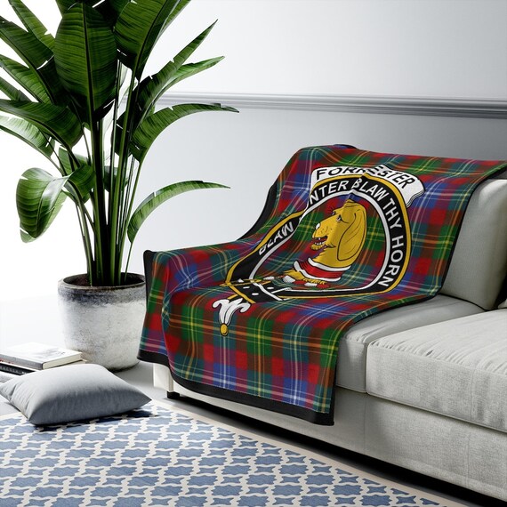 Forrester Tartan Crest T-shirt