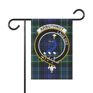 Arbuthnot Ancient Tartan Crest House Flag