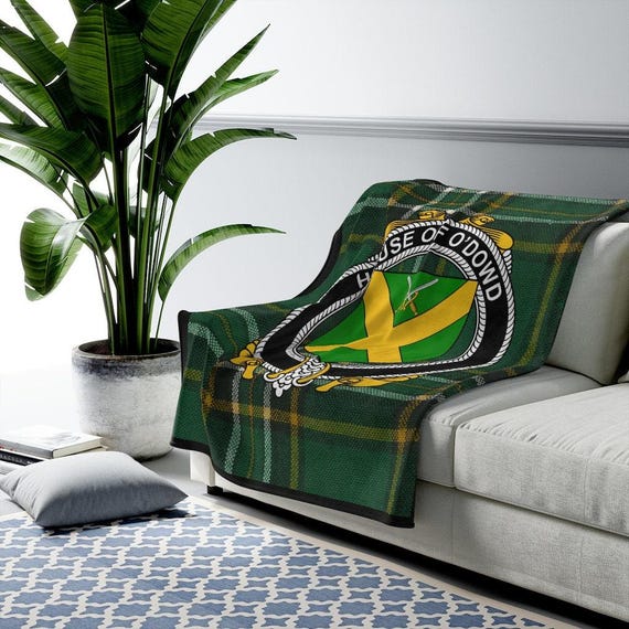 Irish clan blankets hotsell