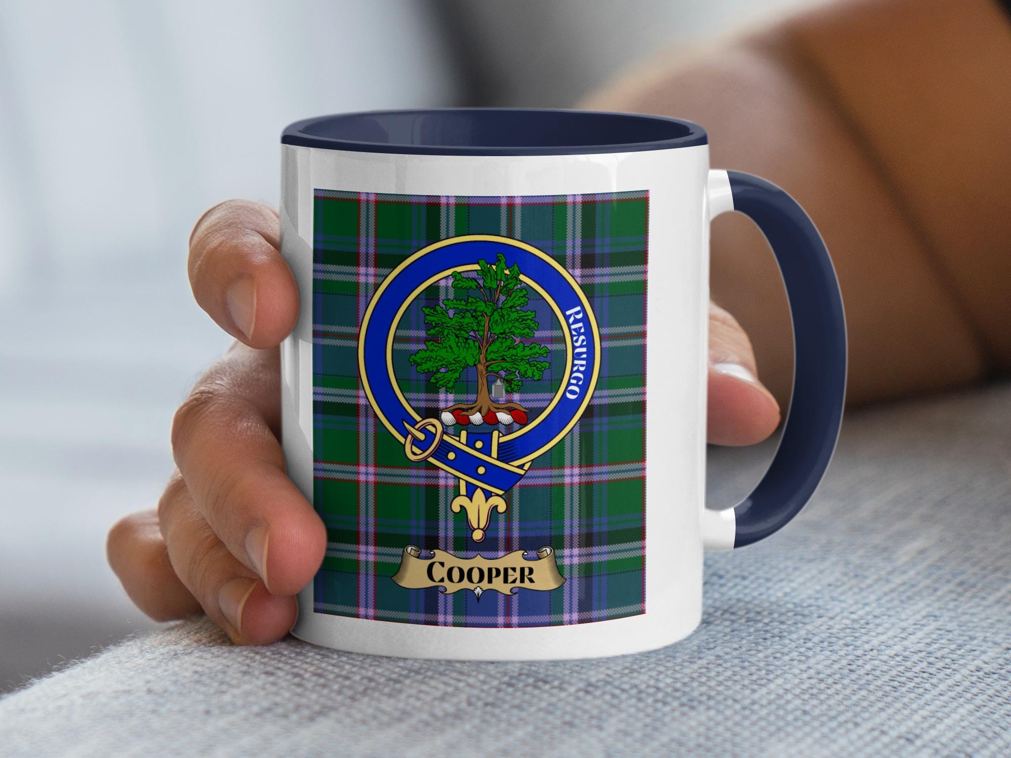 History & Heraldry Top Bloke Tin Mugs Names A-J Indoors Outdoors Camping Fishing