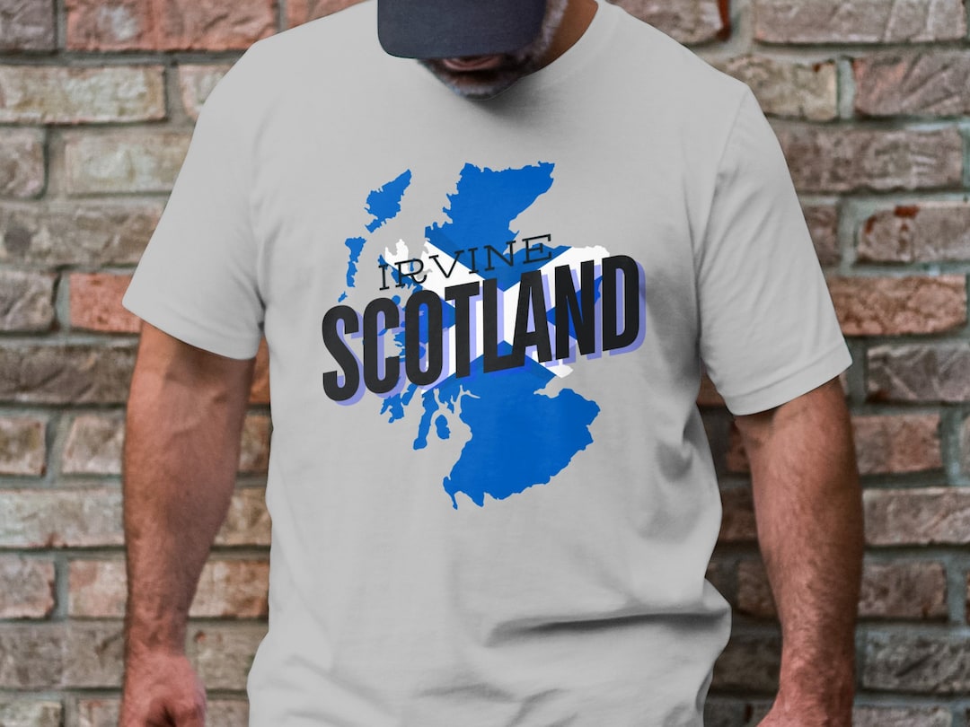 Scotland Town Map Custom T-shirt Personalized Scottish City Hoodie ...