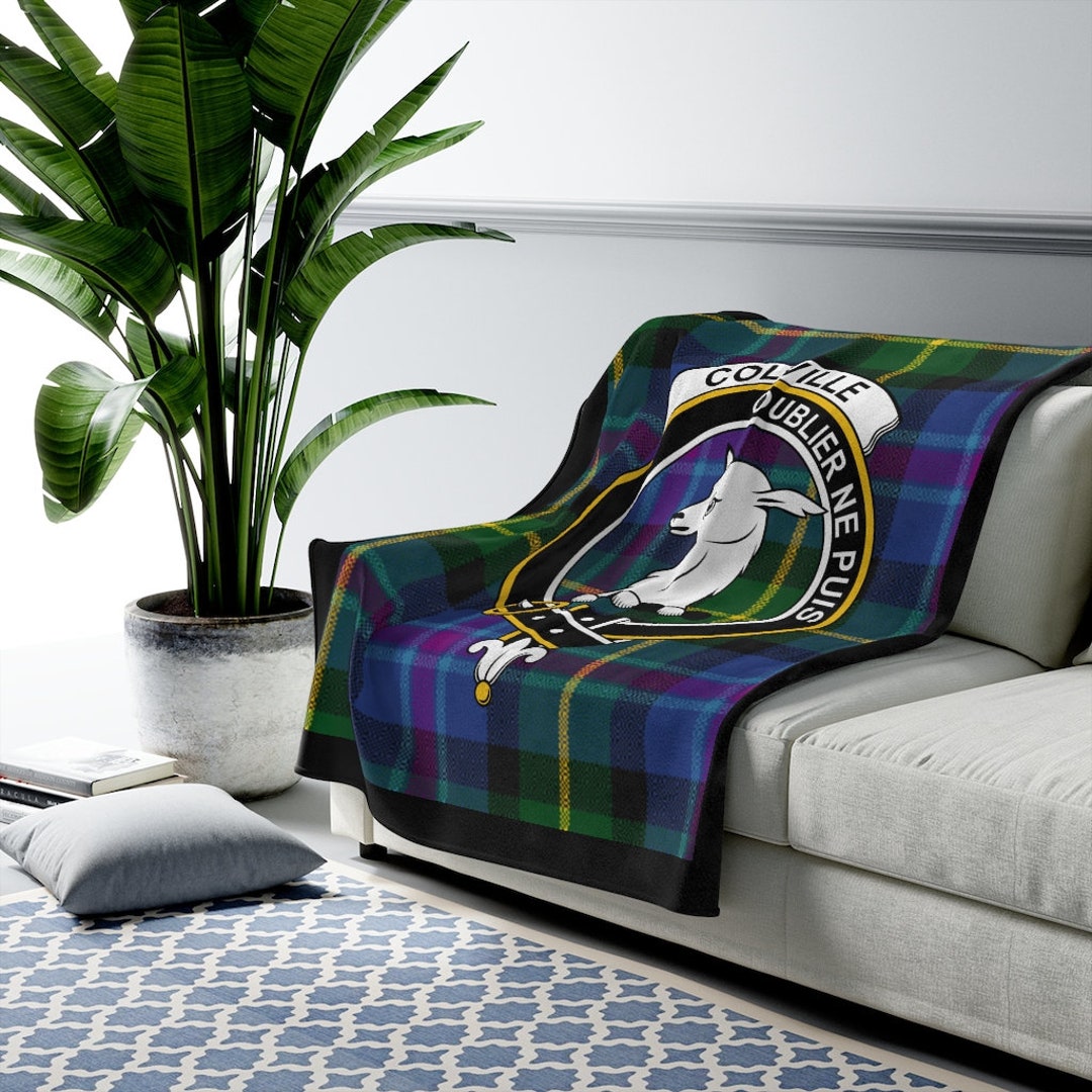 Colville Tartan Crest Classic Cap