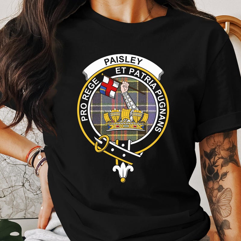 Paisley Family Tartan - 2D T-shirt