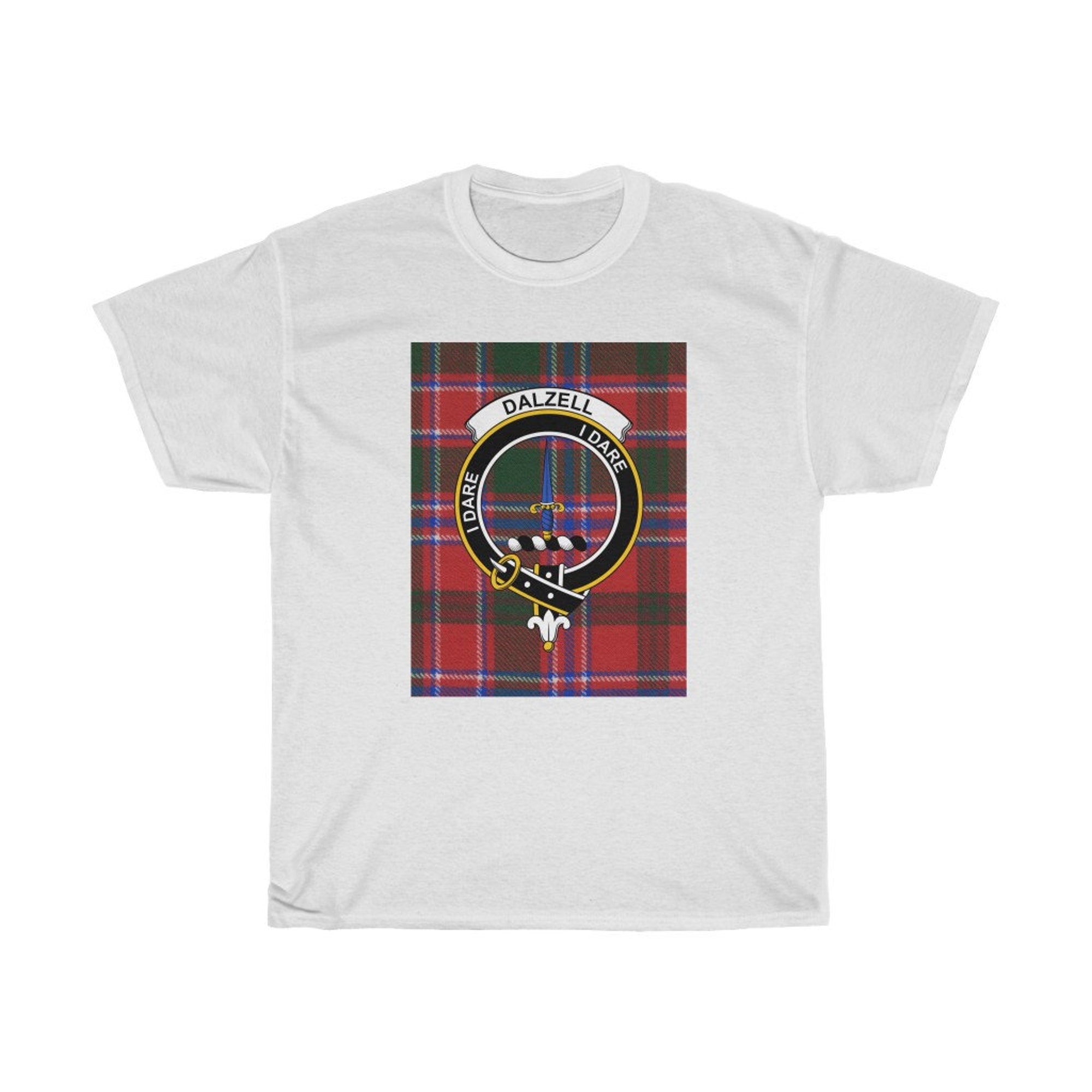 Discover Clan Dalzell Scottish Tartan Crest T-Shirt