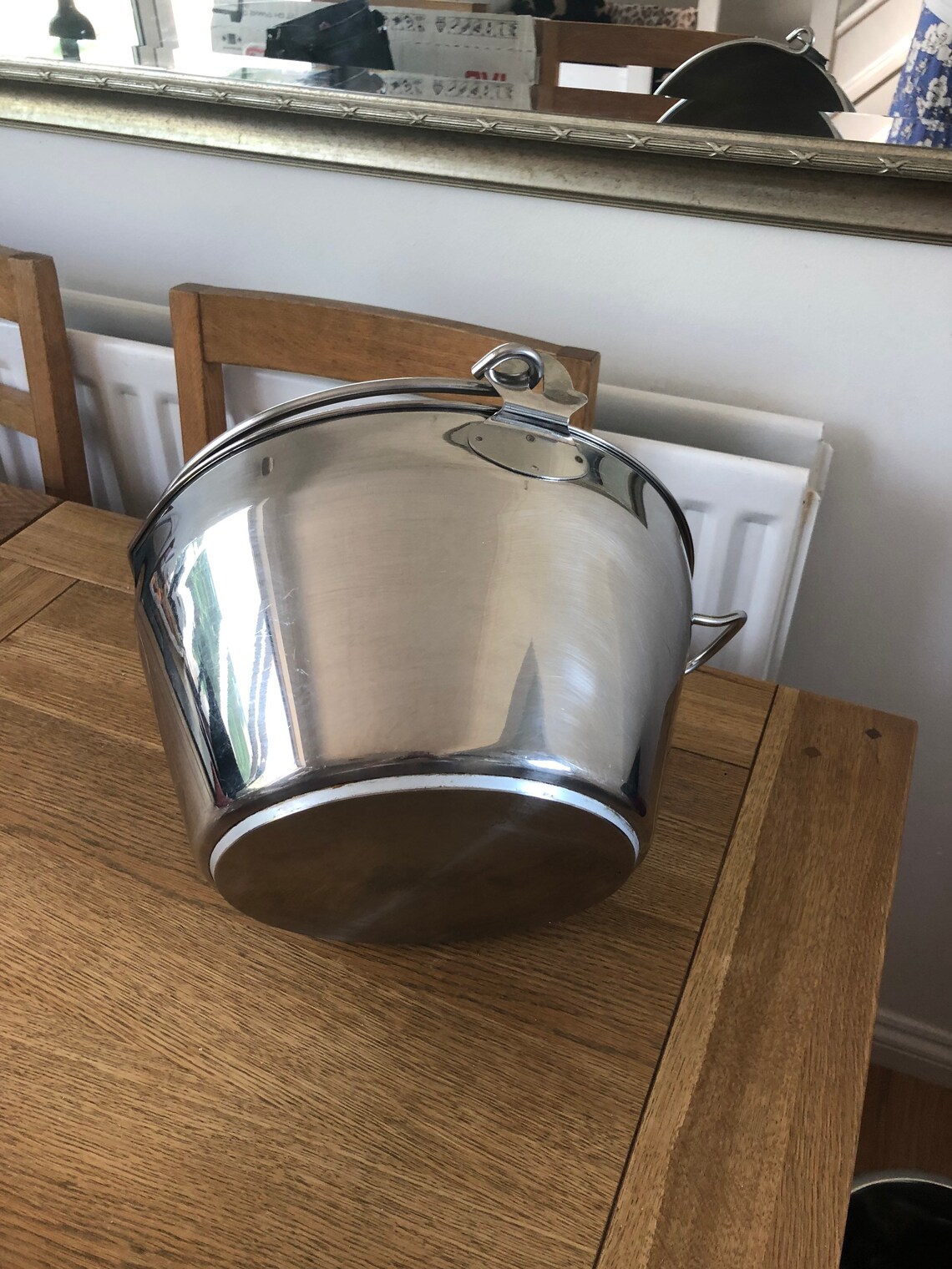 Large Stainless Steel Jam Pan Etsy