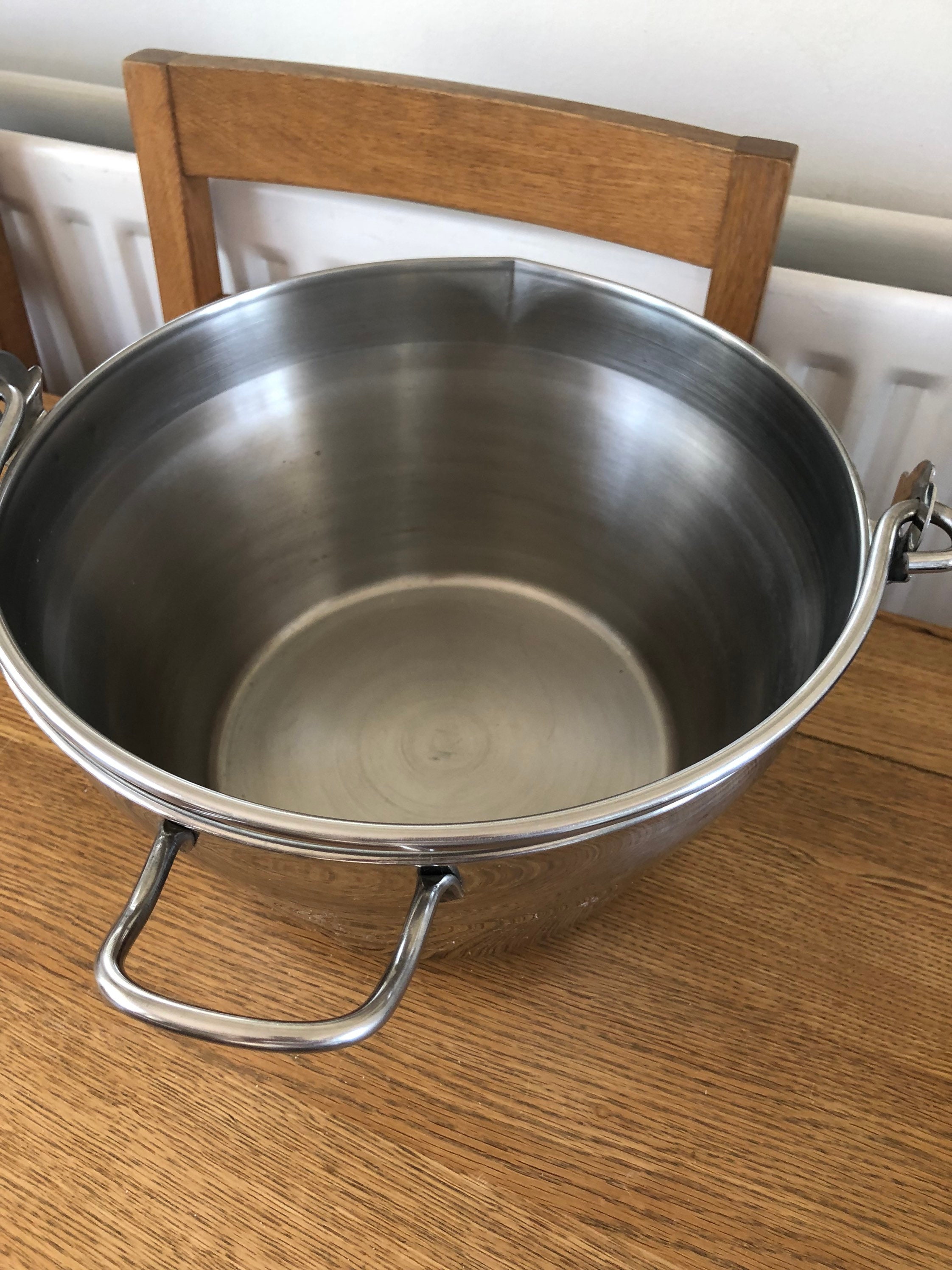 Large Stainless Steel Jam Pan Etsy