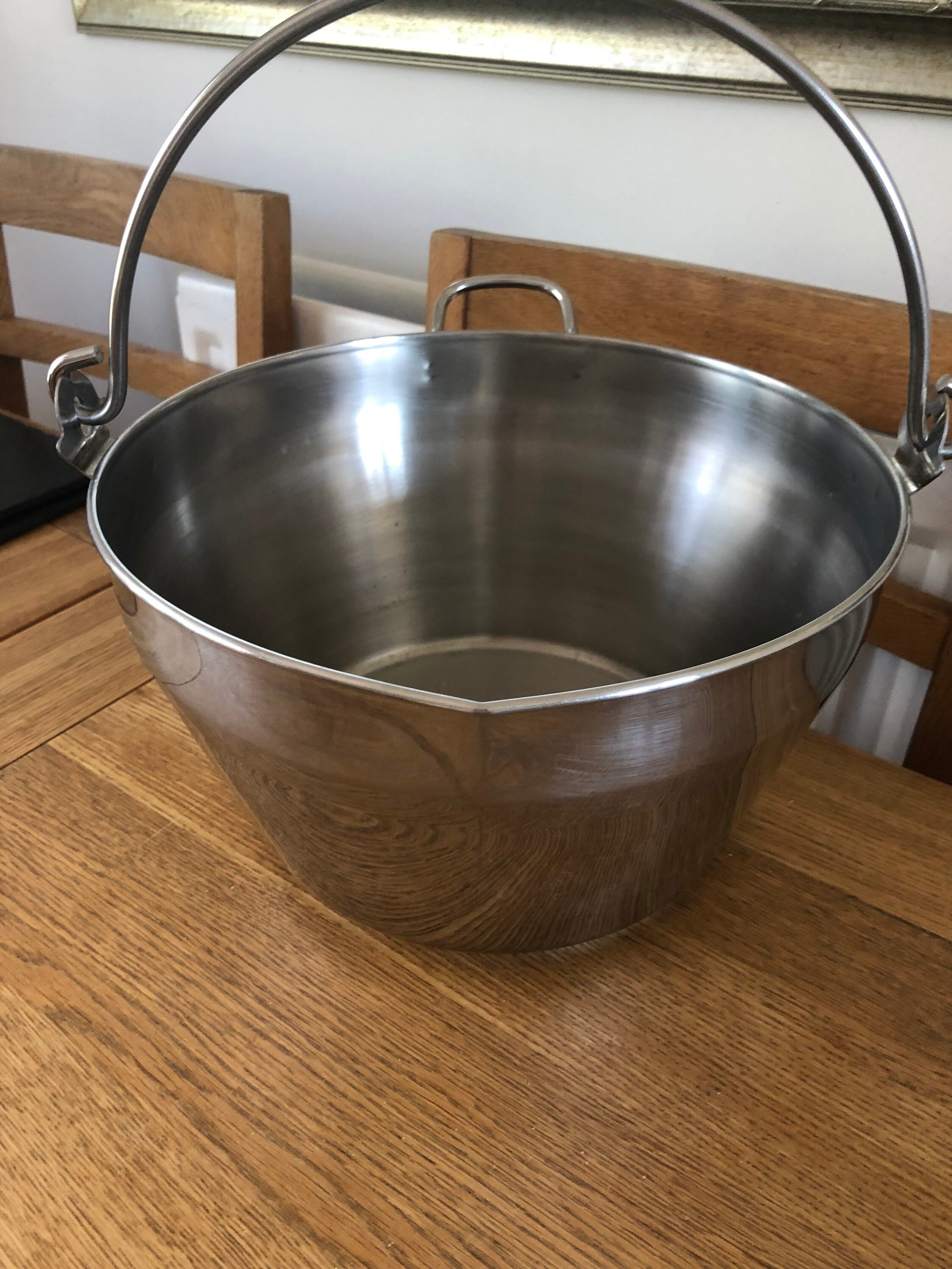 Large Stainless Steel Jam Pan Etsy