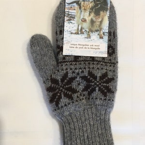 Yak/Camel Wool Mittens, Extremely Warm, Cozy, Double Layered, Best mitts you will own