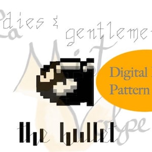 Ladies & Gentlemen... Super Beard Bros. PDF Cross Stitch Pattern