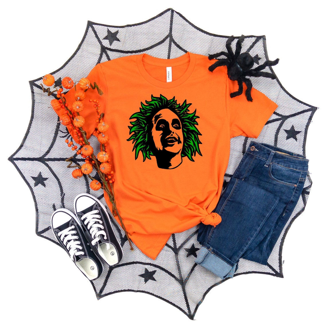 Classic Beetlejuice Unisex TShirt Halloween Horror Nights Etsy