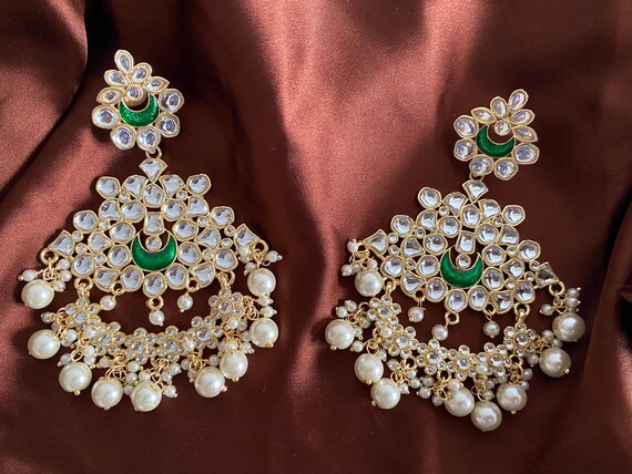 INDO WESTERN EARRINGS Etsy UK