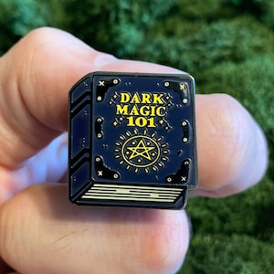 Dark Magic 101 book Adventure Time Hard Enamel Pin