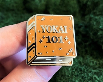 Yokai 101 Hard Enamel pin//Japanese folklore