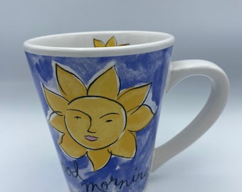 Morning Sun Blue and Yellow Dinnerware