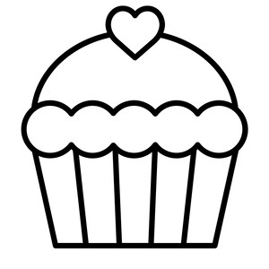 Sweet treats coloring pages | Etsy