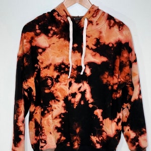 Black reverse tie dye uber soft sweatshirt