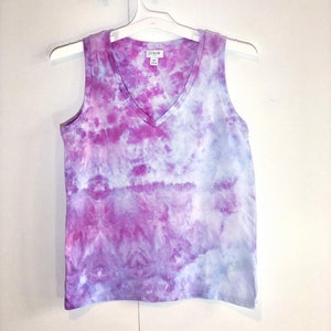 Purple fade tank top