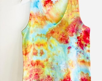 Camiseta sin mangas de trópicos cálidos - talla mediana