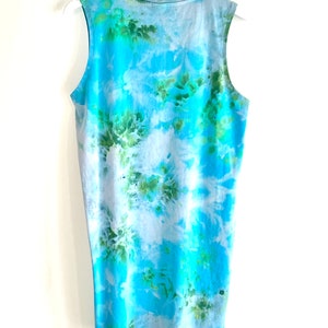 Island- ice dyed dress- small runs large