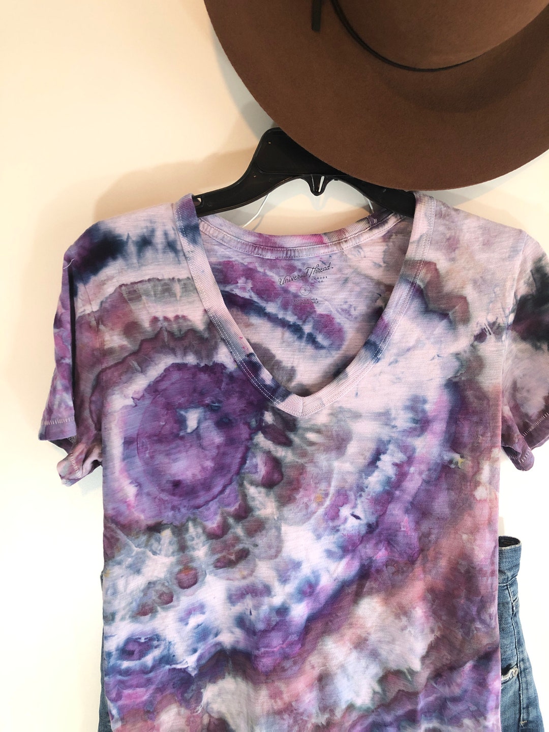 Purple Geo Micro Shirt main image 1