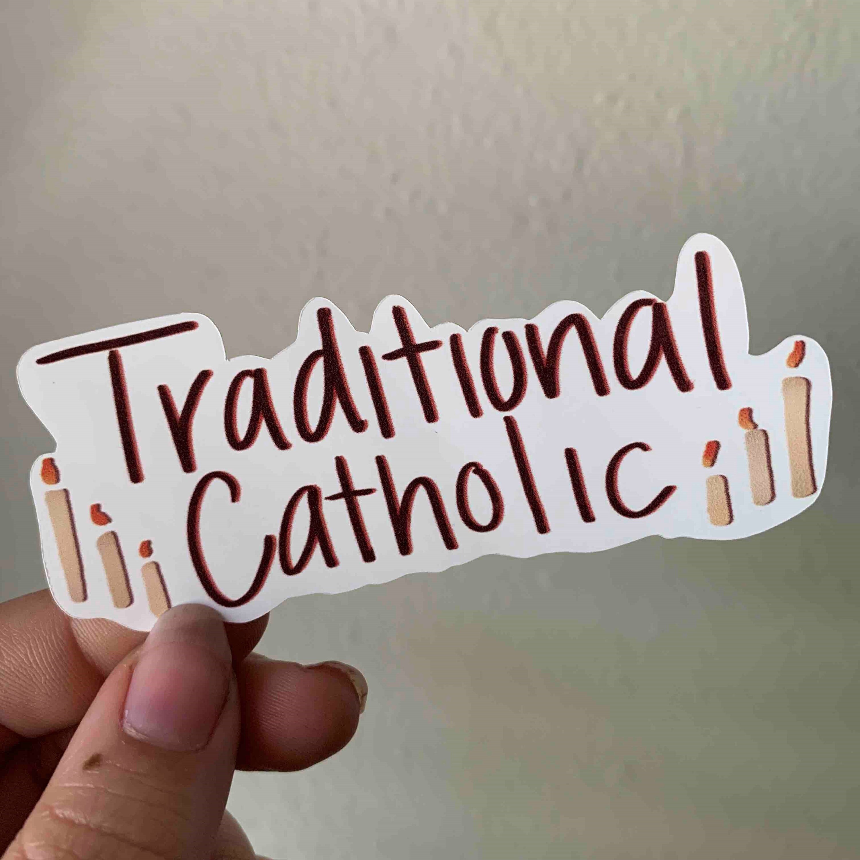 Traditional Catholic Sticker Traditional Mass Sticker | Etsy