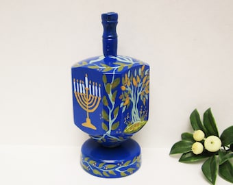 Hanukkah dreidel Wood dreidel Hanukkah gift for kids Jewish Holiday Gift