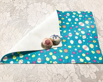 Easter placemat/Easter egg/reversible placemat/Easter gift