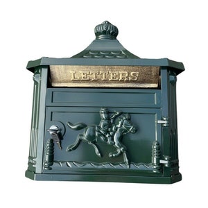 post box da parete verde a parete alluminio verde box postali a parete