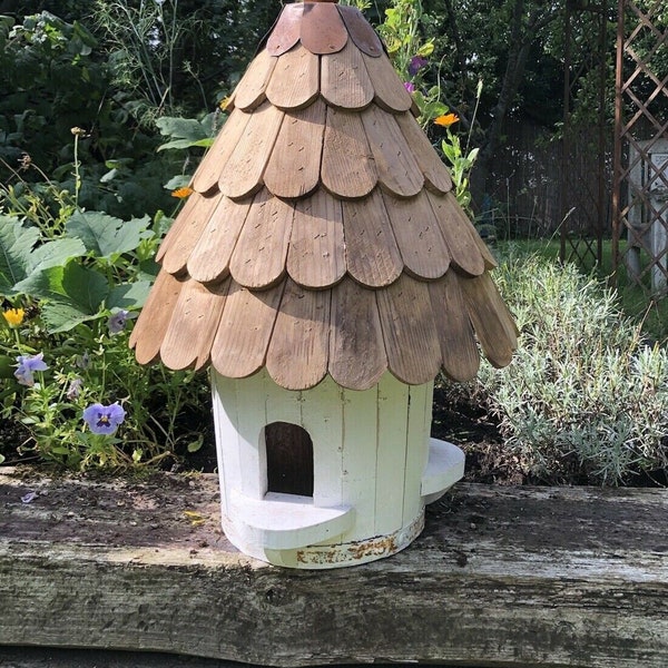 Rundes Taubenschlag kleines Fass Vogelhaus - Vintage Vogelhaus handgemachter Taubenschlag