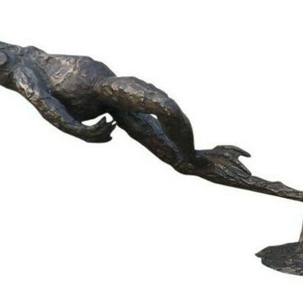 Bronze Frog Fountain Leaping Frog Bronze Frog Figure Sculpture Lost wax casting
