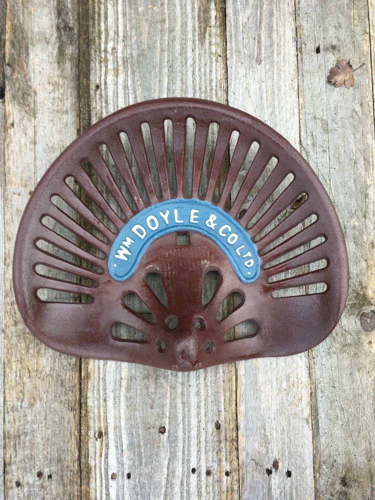 CAST IRON Tractor Seat DOYLE Etsy