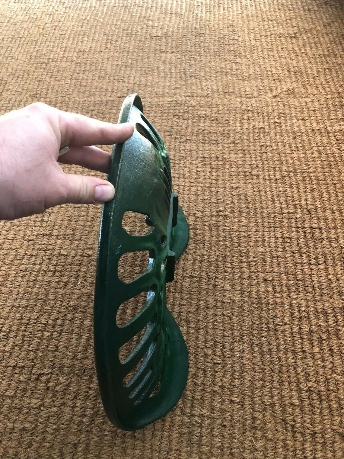 CAST IRON John Deer Tractor Seat Vintage Tractor Seat Etsy