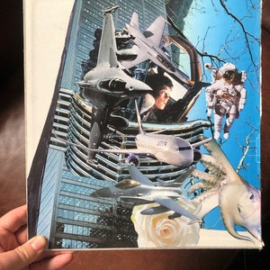 ALIEN, Collage Art, Contemporary Art, Scifi Art, Pop Art, Movie Art