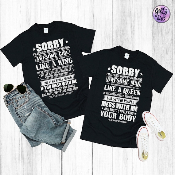 I Have A Crazy Fiance'e Born In March T-Shirt I Have A Crazy Fiance'e Born In March T-Shirt