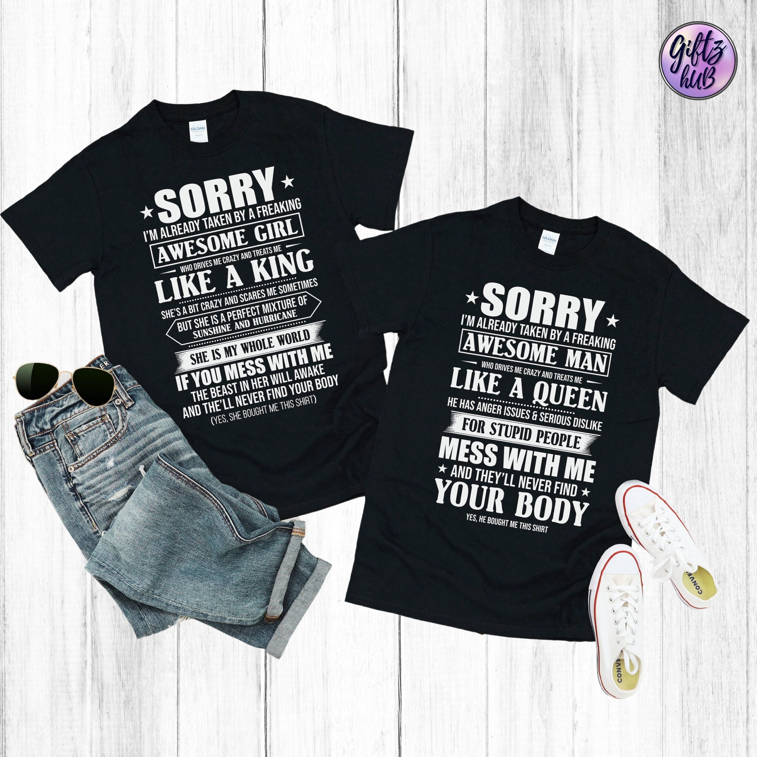 I Have A Crazy Fiance'e Born In March T-Shirt I Have A Crazy Fiance'e Born In March T-Shirt
