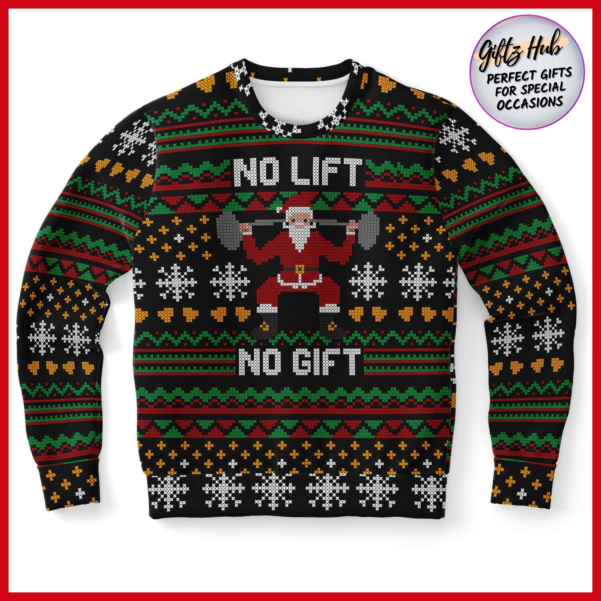 Discover No lift no gift merry workout sweatshirt