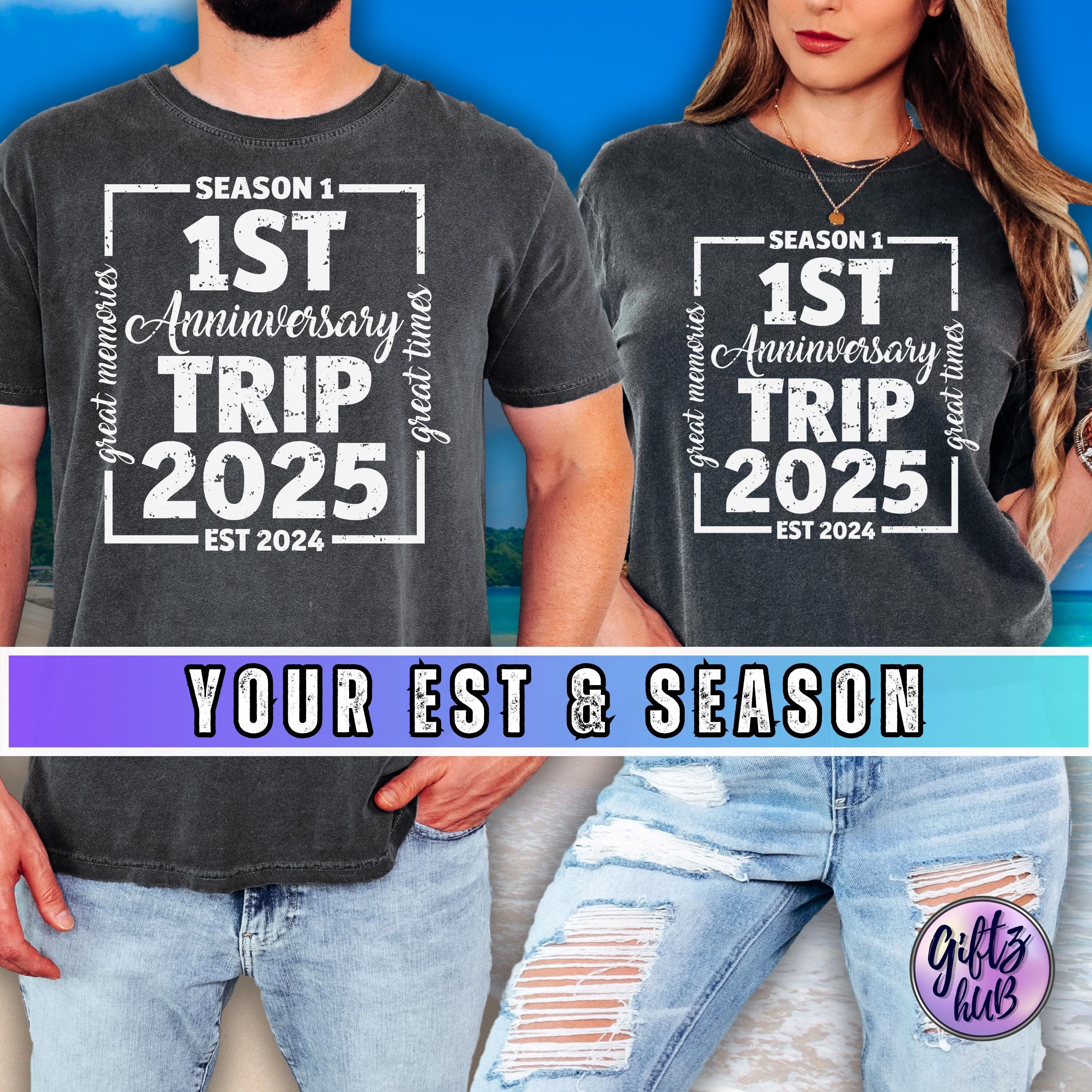 1st Anniversary Tee - Etsy