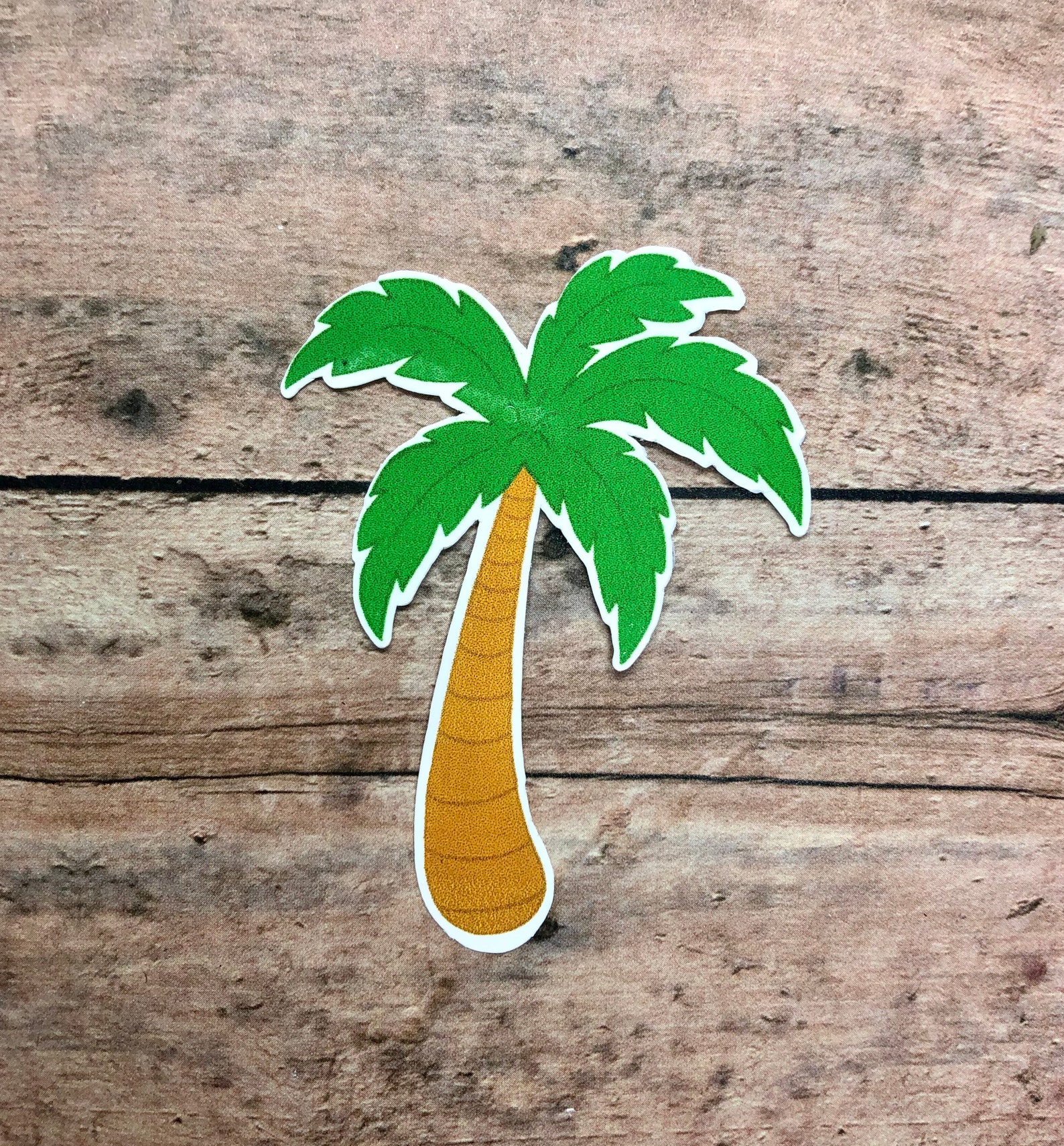 Palm tree stickers cute stickers beach sticker island Etsy