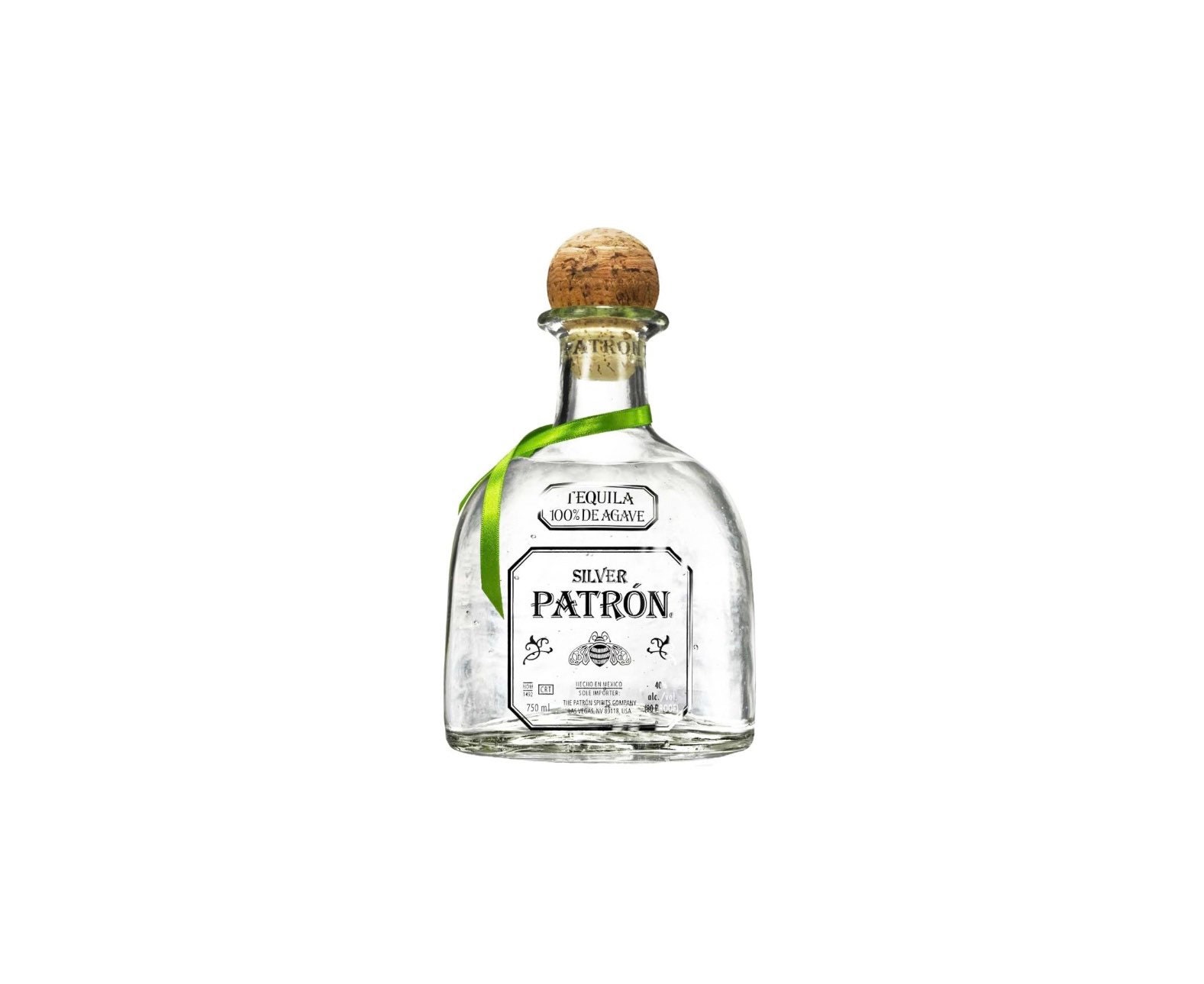 Patron tequila bottle sticker laminated glossy water | Etsy