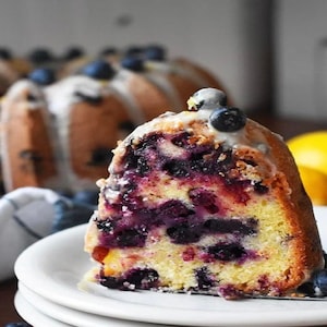 Lemon Blueberry Bundt Cake