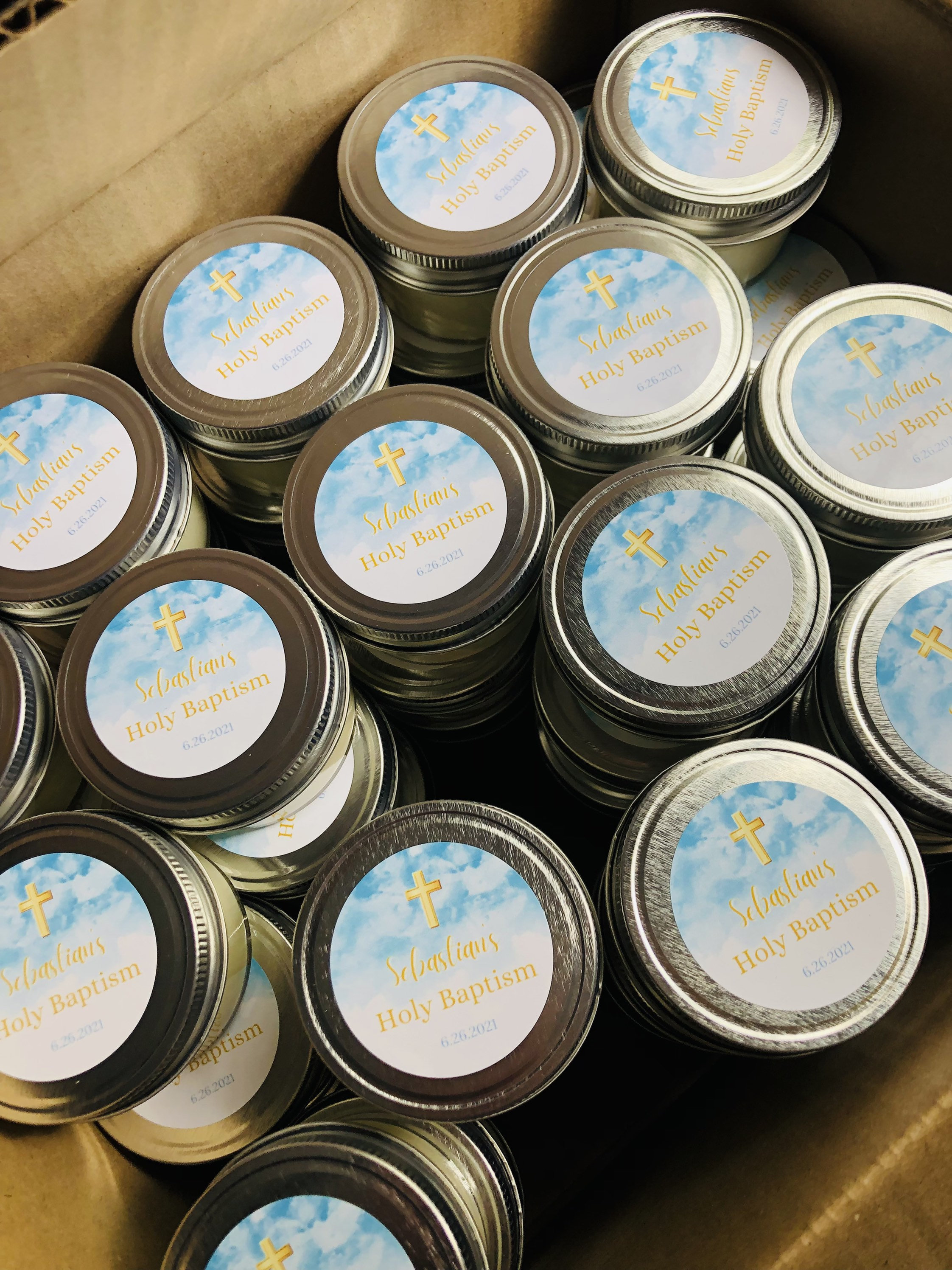 Custom candles in bulk as party favors gifts etc. Etsy