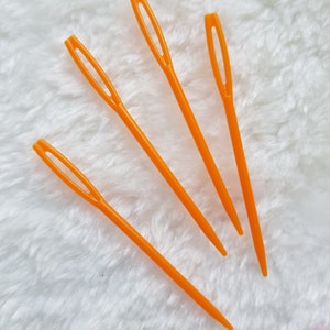Plastic Yarn Sewing Needles, Weaving Needles, Darning Needles