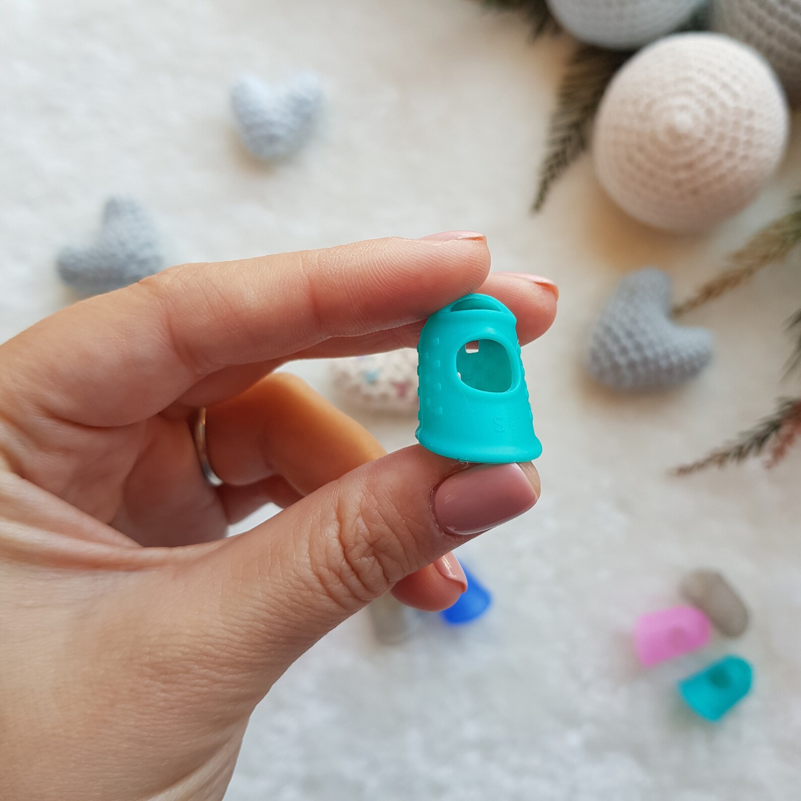 Finger Thimble Silicone Thimble Finger Thimble Set of 3 Etsy