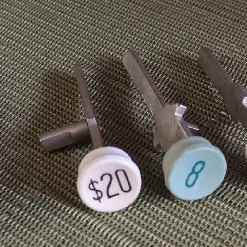 Ncr Cash Register Keys - Etsy